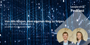 Podcastfolge: Von den Kosten, dem eigenen Weg zu folgen